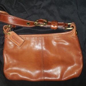 Coach 11415 Brown Bleeker Tattersall Bag & Wallet